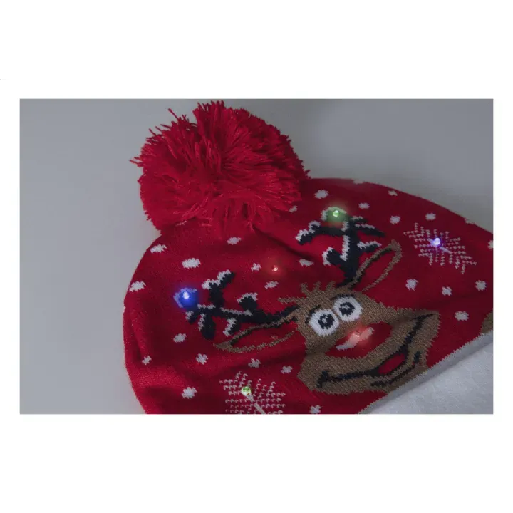 Christmas LED winter hat reindeer - AP800175 (ANDA#A)
